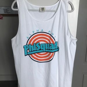 Alpha phi bid day tank